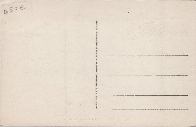 Morocco Volubilis Ruines Romaines Vintage Postcard C318