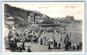 SCARBOROUGH Sands & Spa ENGLAND UK Postcard