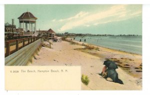 NH - Hampton Beach. On the Beach  ca 1905