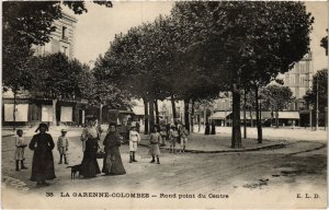 CPA La GARENNE-COLOMBES - Rond point du Centre (986986)