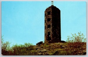 Enger Memorial Tower Duluth Minnesota MN UNP Chrome Postcard K4