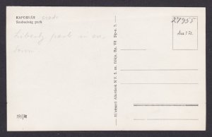 Postcard Hungary, Kaposvár, Liberty Park