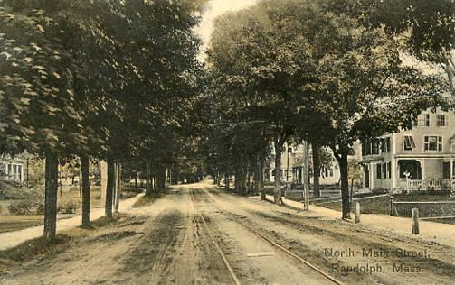 MA - Randolph. North Main Street   