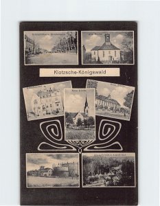 Postcard Klotzsche Königswald Germany