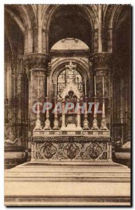 Old Postcard Brussels ColleginaleSs Michael and Gudula The Altar Master