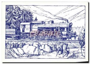 Postcard Modern Railway Train Locomotive Gr 470 FS