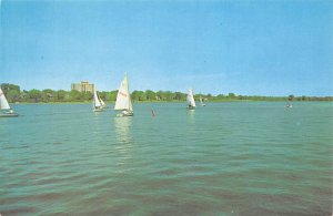 Sailboats on Dow's Lake Ottawa, Onatario, Canada 