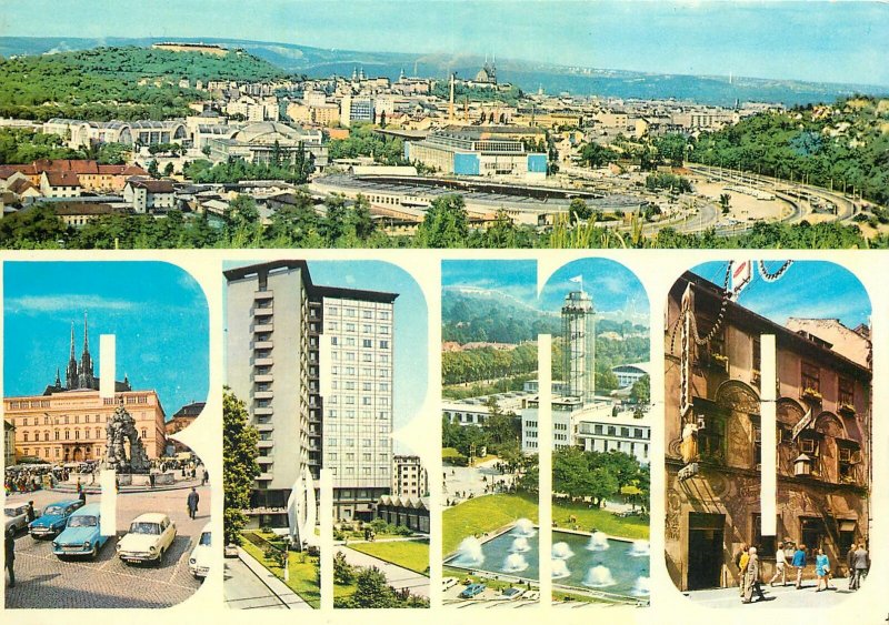 Postcard Europe Czech Republic Brno region