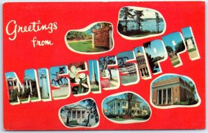 Postcard - Greetings from Mississippi