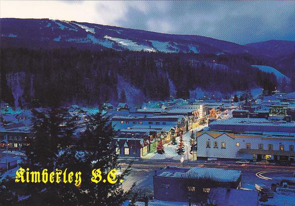 Canada Street Scene Kimberley British Columbia