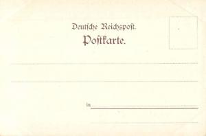 Eisenach Germany Luther Singing for Ursula Cotta Antique Postcard J42098