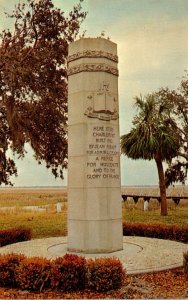 South Carolina Parris Island Ribaut Monument