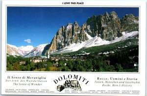 Postcard - Dolomiti, Cortina D'Ampezzo Towards Pomagagnon In Autumn - Italy
