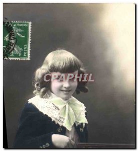 Old Postcard Child Violin