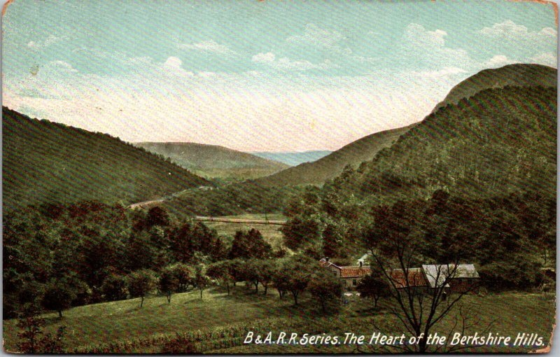 Boston & Albany Railroad, Heart of the Berkshire Hills Vintage Postcard R75
