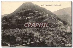 Jura-Touriste- Saint-Claude-View Post Card Old Generale