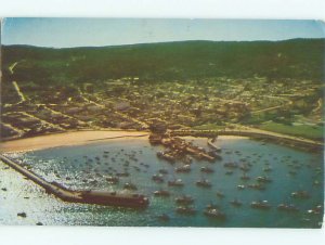 Pre-1980 AERIAL VIEW OF TOWN Monterey California CA AF4293