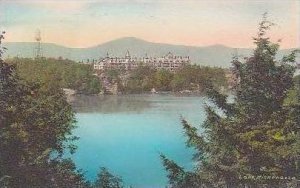 New York Ulster County Wildmere From West Side of Lake Minnewaska Handcolored...