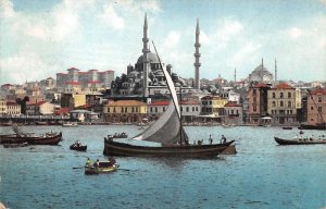 Constantinople Turkey Jeni Djami Valide Sultan Mosque Vintage Postcard AA69884