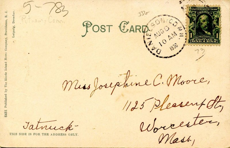 CT - Putnam. Wildwood Park