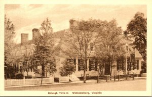 Virginia Williamsburg The Raleigh Tavern Albertype
