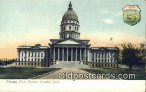 Topeka, Kansas, KS State Capital USA Unused light wear