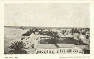 PC CPA IRAQ, BAGDAD, PANORAMA OF THE CITY, VINTAGE POSTCARD (b16254)