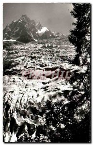 Old Postcard Glacier des Bossons Glacier des Bossons by Dormin