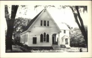 Cliftondale MA Church of the Nazarene Real Photo Postcard