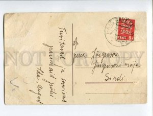 3049757 EASTER Dance GNOME w/ MANDOLIN vintage PC