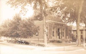 Storm Lake Iowa Post Office Real Photo Antique Postcard J60248