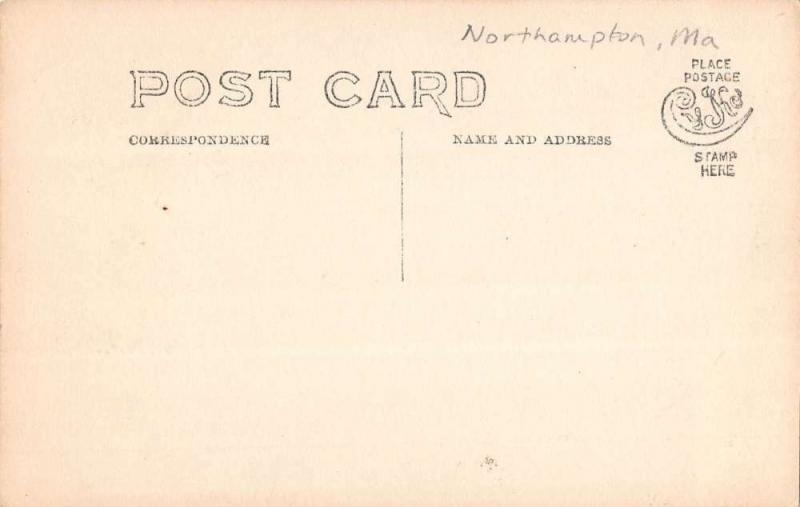 Northampton Maine Historic Univeristy Bldg Real Photo Antique Postcard K22190