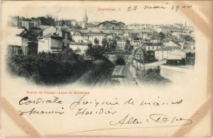 CPA Angouleme- Entree du Tunnel,Ligne de Bordeaux FRANCE (1073709)