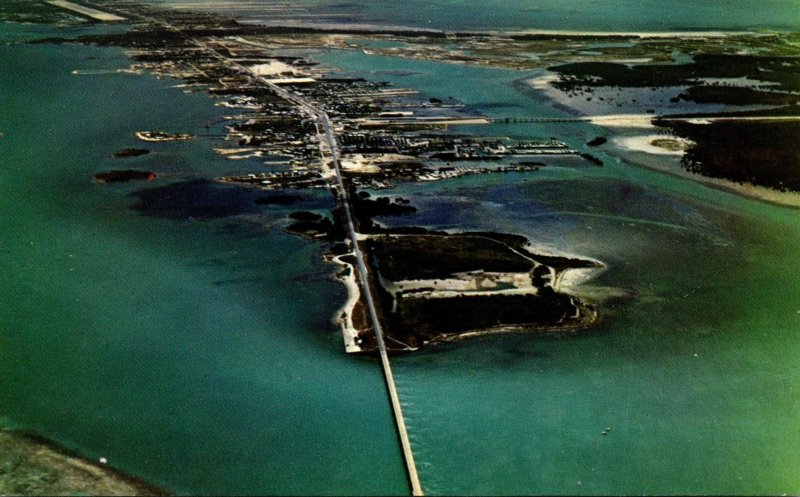Florida Keys Aerial View Of Marathon