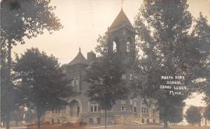 B17/ Grand Ledge Michigan Mi Real Photo RPPC Postcard c1910 North Side School