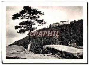 Modern Postcard Mont Sainte Odile Le Rocher d & # 39Oberrirch and Convent