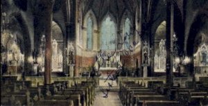 Chapel in St. Elizabeth's Hospital - La Fayette, Indiana IN  