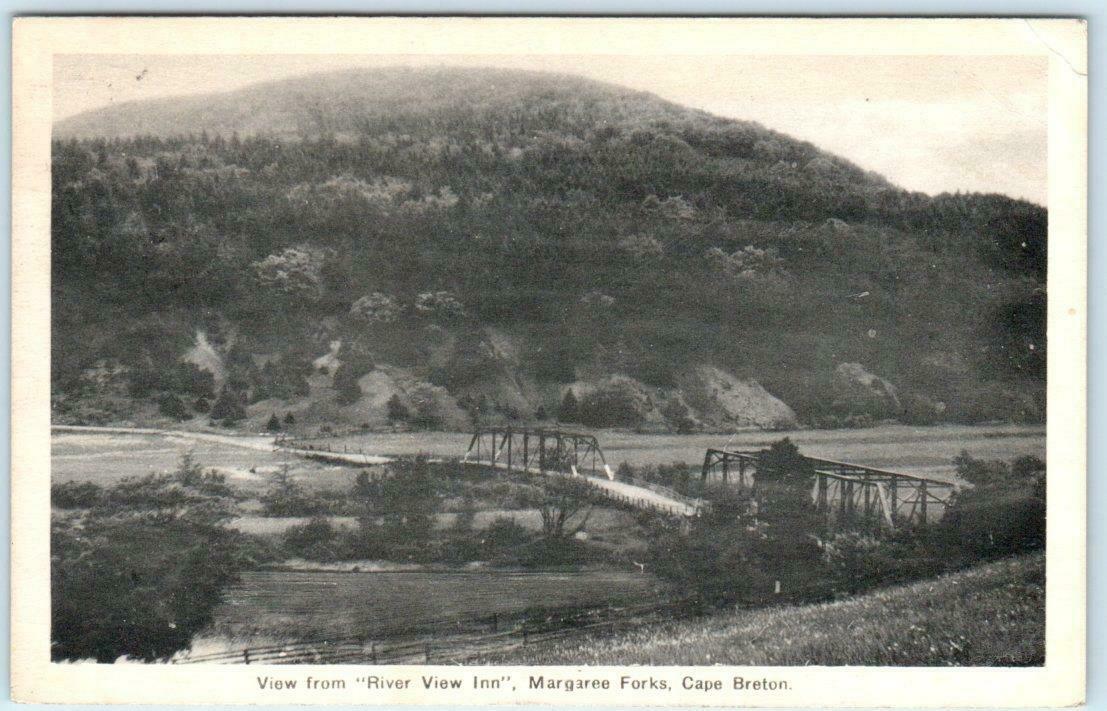 MARGAREE FORKS, CAPE BRETON Nova Scotia Canada RIVER VIEW INN View Postcard Canada Other