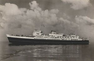 MV Koningin Emma Zeeland Steamship Company Ship Vintage RPPC 03.65