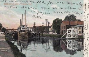 Postcard State Street Lock Trenton NJ 1907