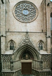 Basilica de Santa Maria del Mar,Bracelona,Spain