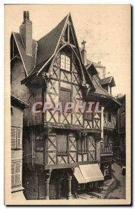 Old Postcard Thiers Le Chateau du Piroux Bati in 1423 for William Bouithec Lo...