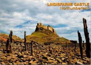 Lindisfarne Castle Northumberland Postcard PC578