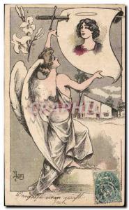 Fantasy - Angel - Engel - Angel - Old Postcard