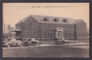 Postcard, United States, Brecksville OH, 	Nurses' home U. S. Veterans Ho...