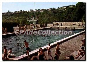 Postcard Modern Thouars Pool