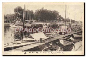 Postcard Old Dock Of Riva Bella Regates On Ouistreham
