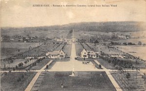 Entrance to American Cemetery viewed from Belleau Wood