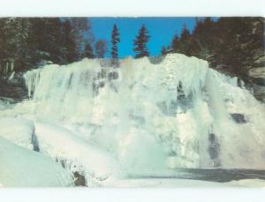 Unused Pre-1980 WATERFALL SCENE Davis West Virginia WV E4097