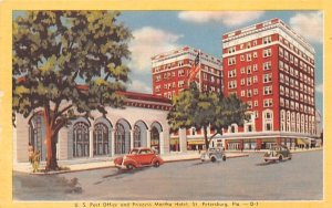 U. S. Post Office and Princess Martha Hotel St Petersburg, Florida  